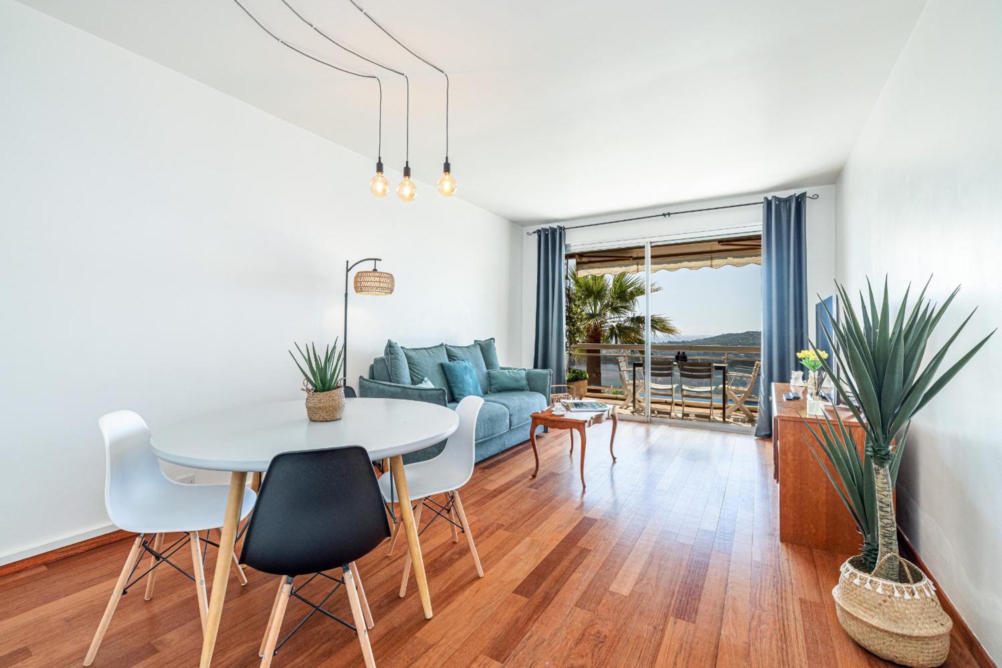 Apartamento Extraordinary Sea View - 1 Bdr With Ac Villefranche-sur-Mer Exterior foto