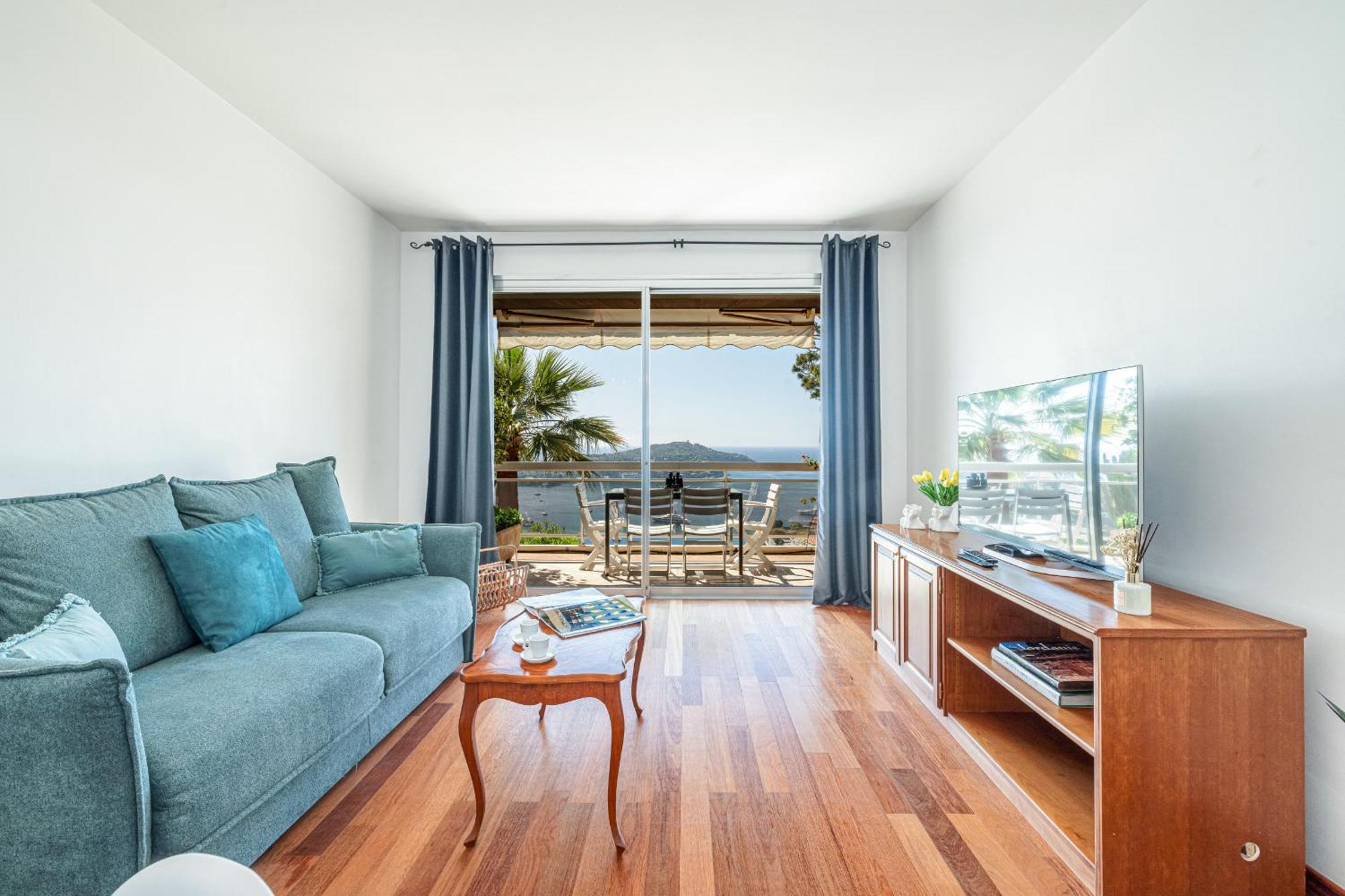 Apartamento Extraordinary Sea View - 1 Bdr With Ac Villefranche-sur-Mer Exterior foto