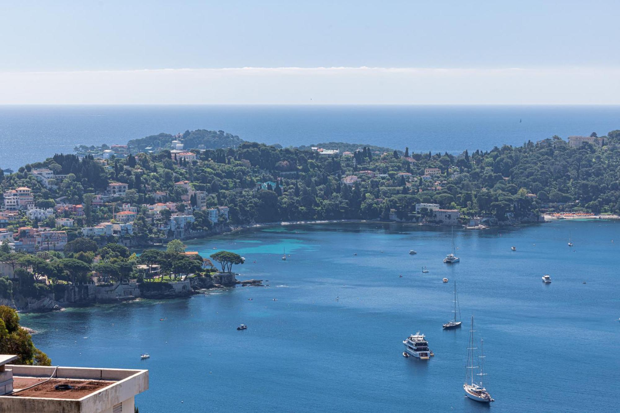 Apartamento Extraordinary Sea View - 1 Bdr With Ac Villefranche-sur-Mer Exterior foto